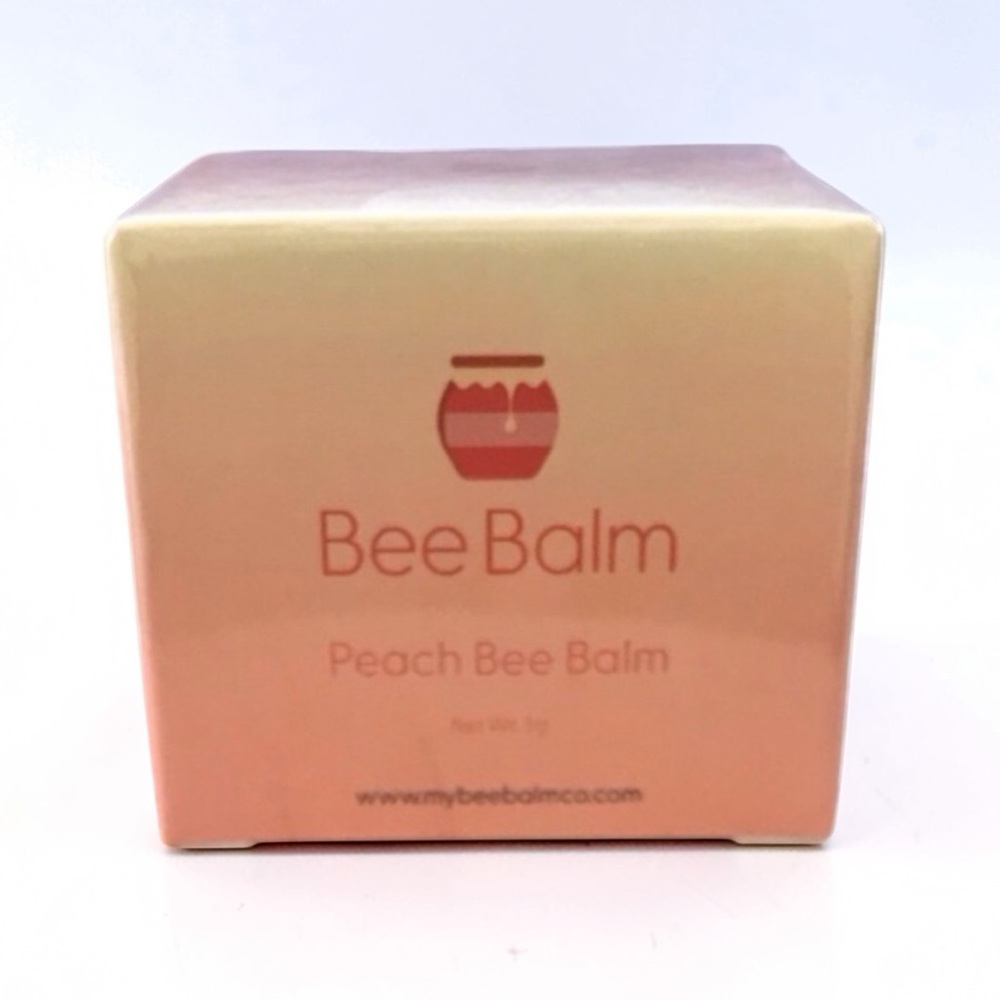 🆕 Bee Balm Peach Lip Balm 5 grams